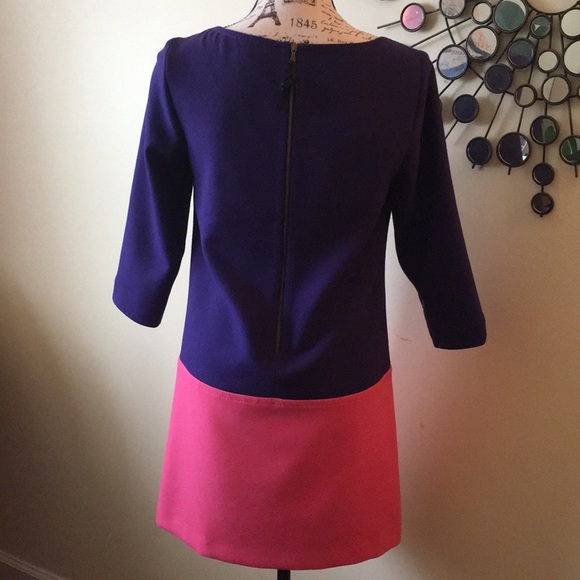 Loft purple/pink dress - Picture 3 of 7
